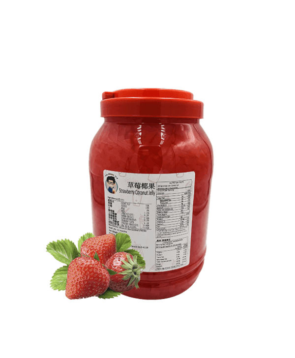 Strawberry Jelly - Bubble Tea Ingredients Jellies