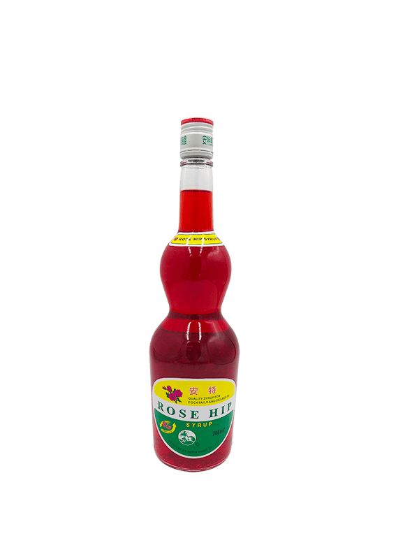 740ml bottle of Rose Hip Flavour Syrup for Bubble Tea