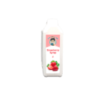 a white bottle of Strawberry Syrup from Bubble Tea Warehouse