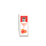 a white bottle of Grapefruit Syrup for Bubble Tea Ingredient